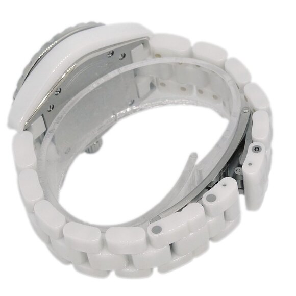 Chanel Ref.H1628 J12 33mm Quartz Watch Ceramic SS Diamond 124861 - Picture 4 of 8